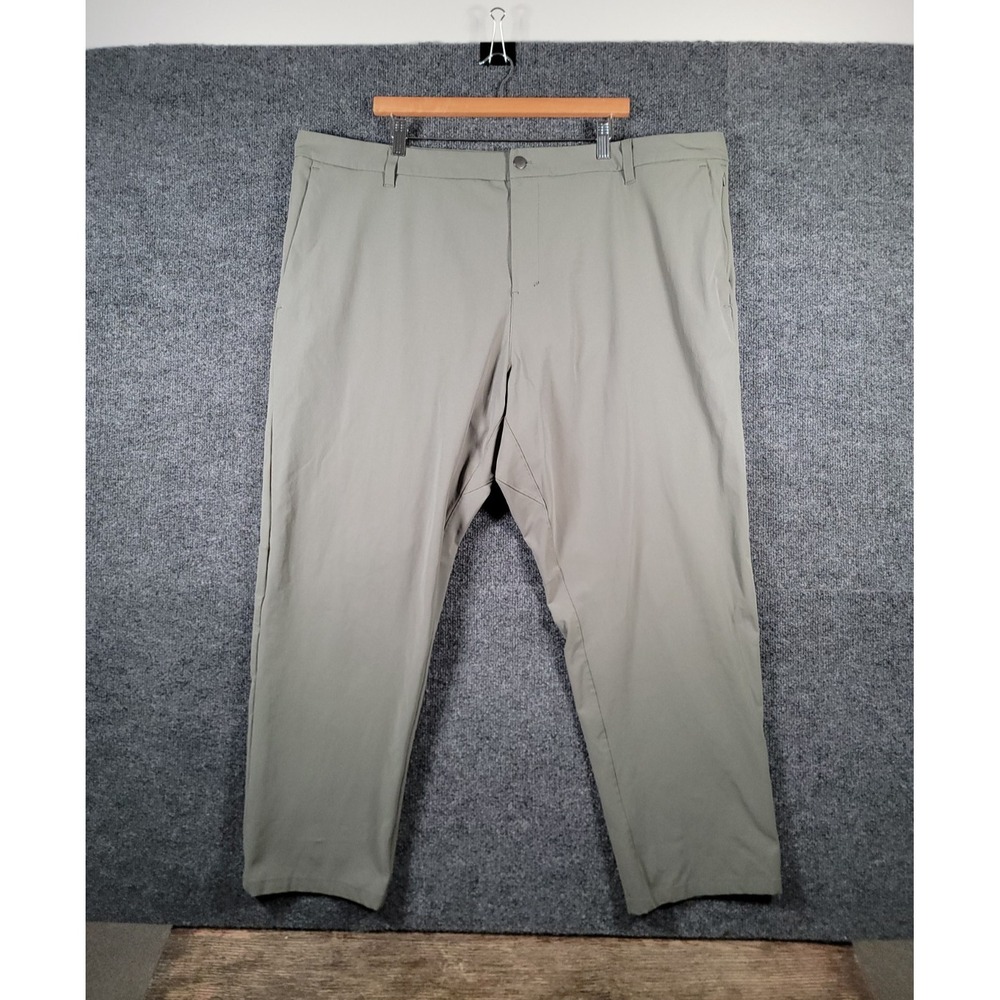 Lululemon ABC Commission Pants Mens 46x28 Green Stretch Casual Chino LM5986S